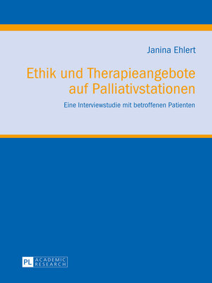 cover image of Ethik und Therapieangebote auf Palliativstationen